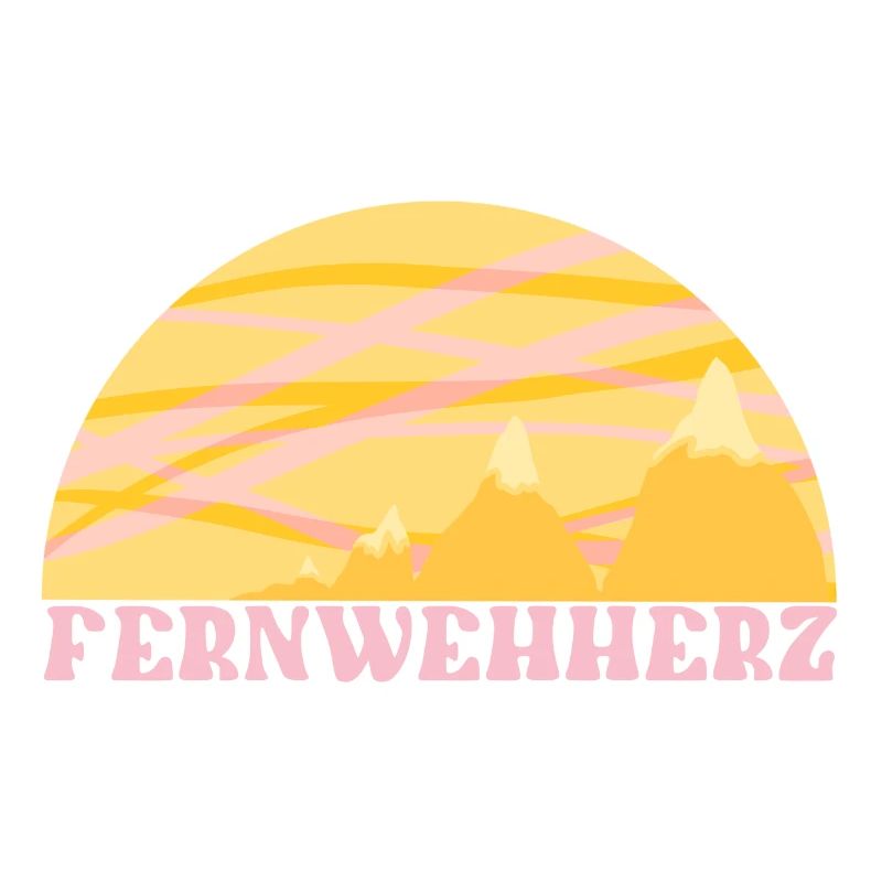 Reiselust Fernweh Herz