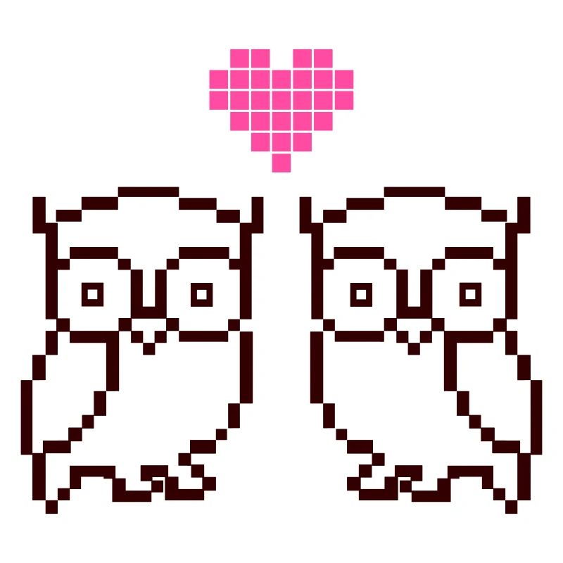 eule pixel love 1