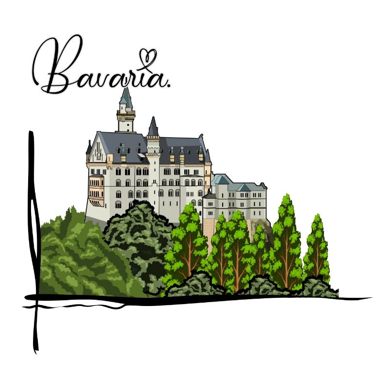 Château de Neuschwanstein // Illustration