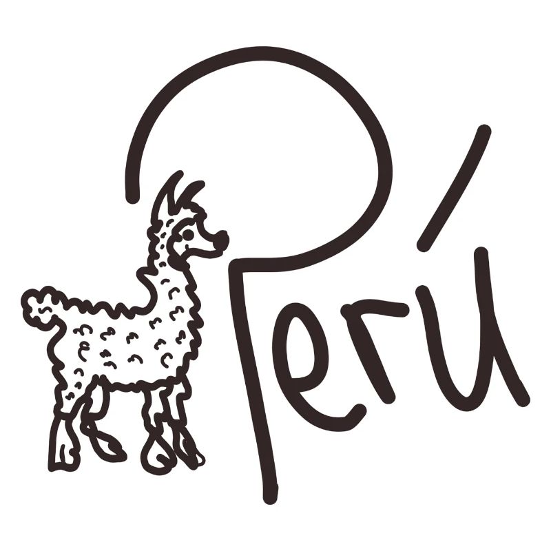 Peru handschrift mit tier