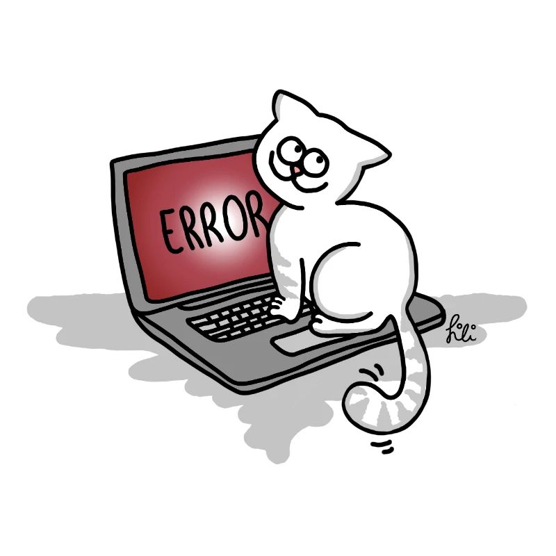 Cat on Keyboard ERROR – IT Homeoffice Gaming