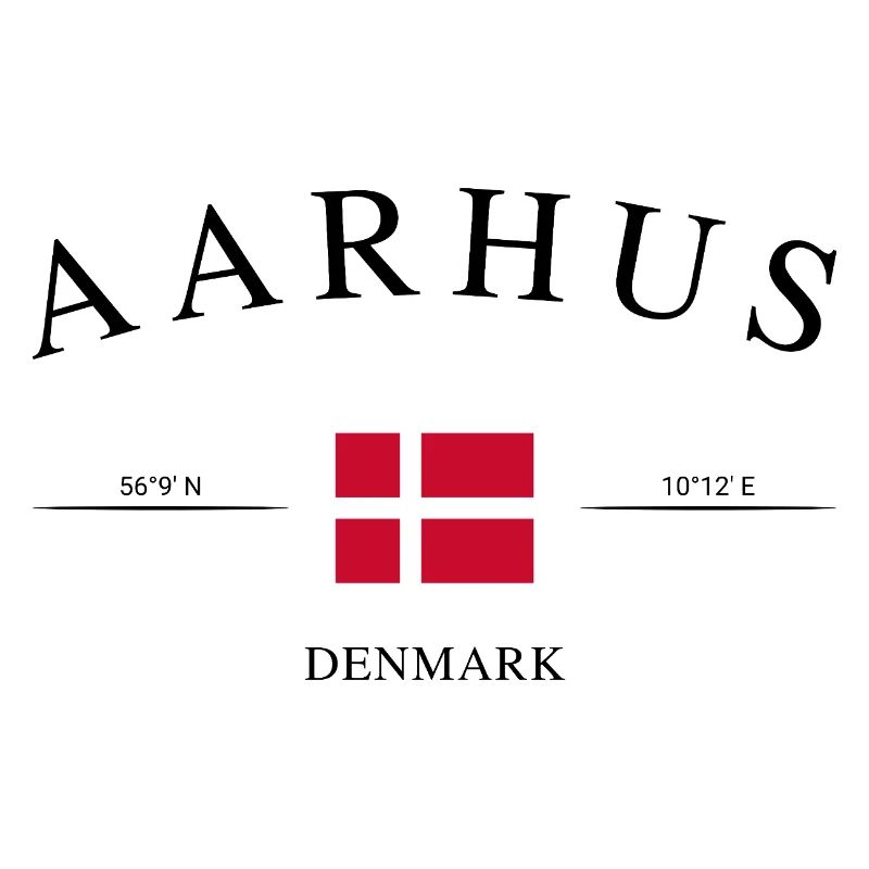 Aarhus, Danemark – Souvenir et cadeau de Noël