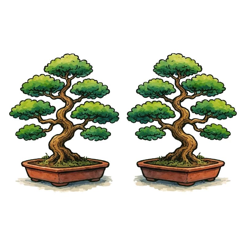 Double Bonsai Twins