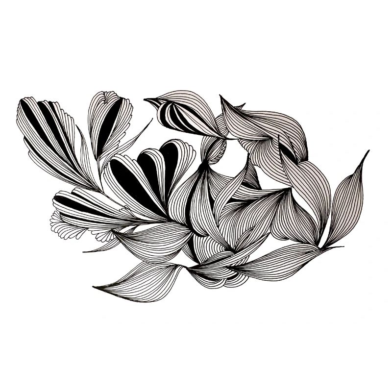Black and white sheet duo