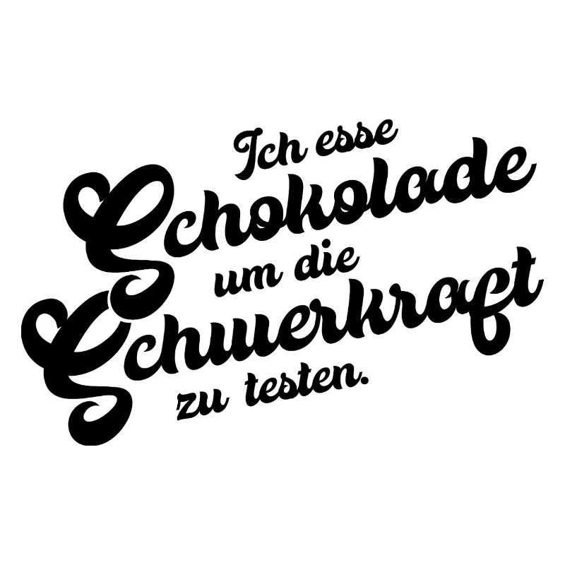 Test de gravité au chocolat