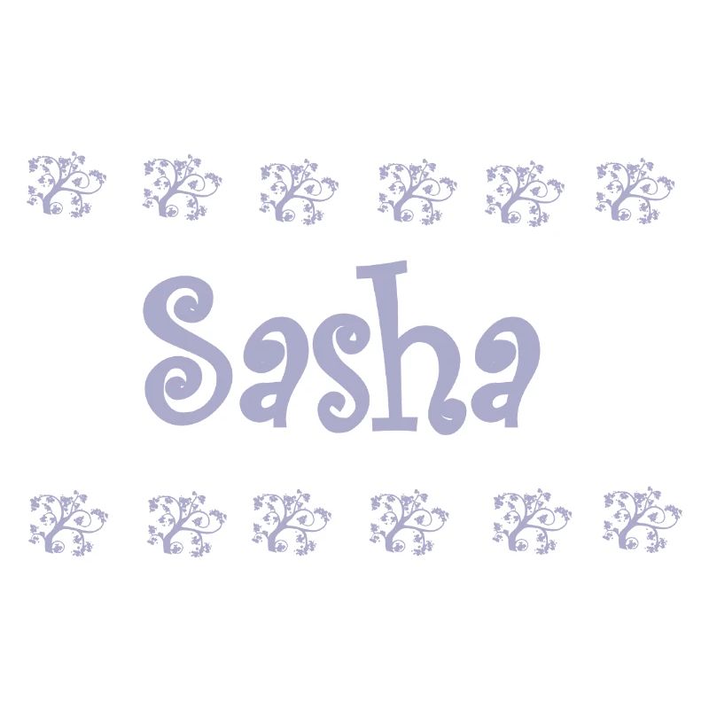 Sasha Lavendel Blumenmuster