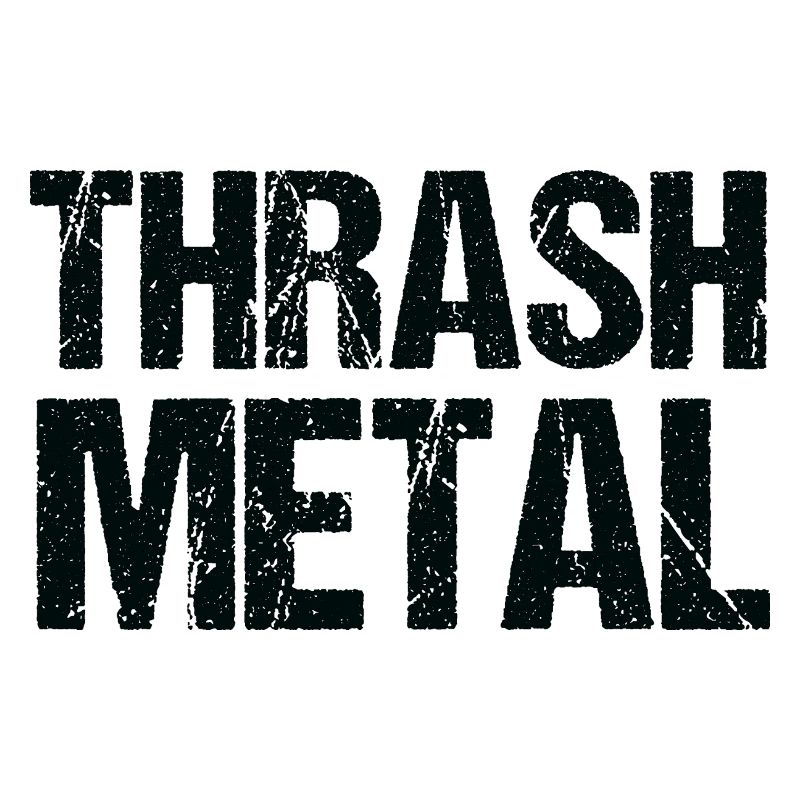 Thrash Metal Bold Typography
