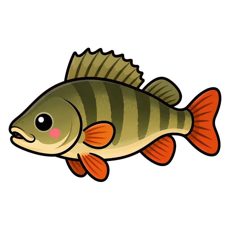Conception de pêche des enfants perchoirs mignons