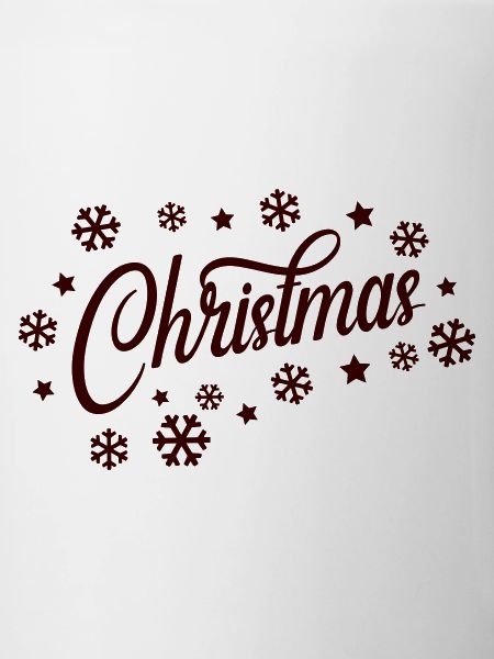 Christmas Script mit Schneeflocken