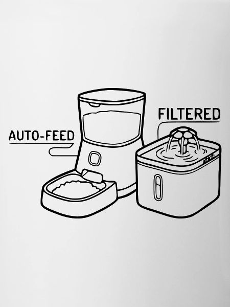 Futterautomat Trinkbrunnen Logo
