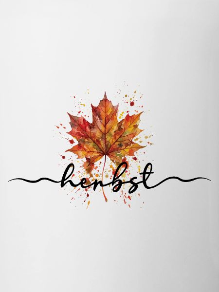 Herbst | Herbstblatt Aquarell
