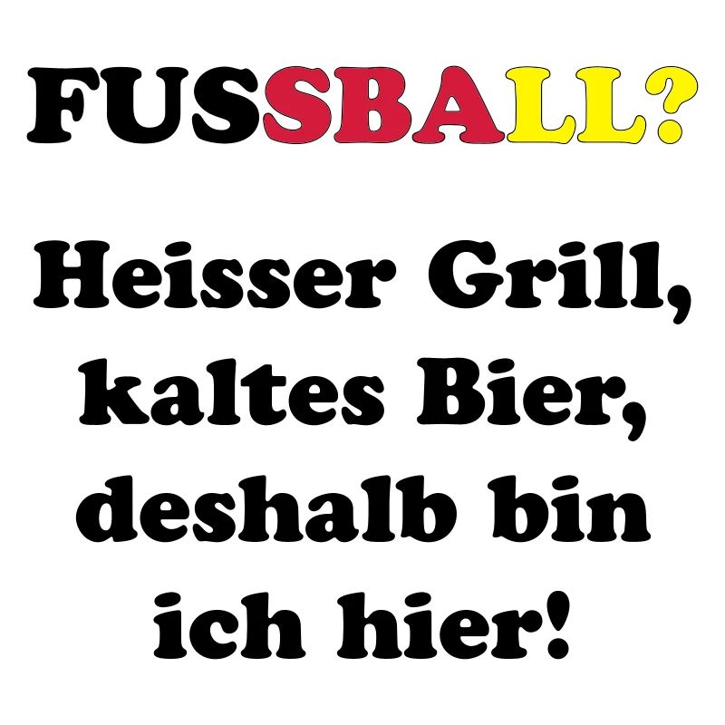 Fussball? Grillen & Bier!