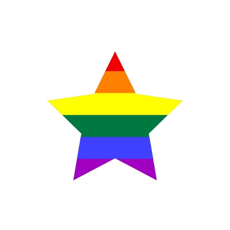 Rainbow star