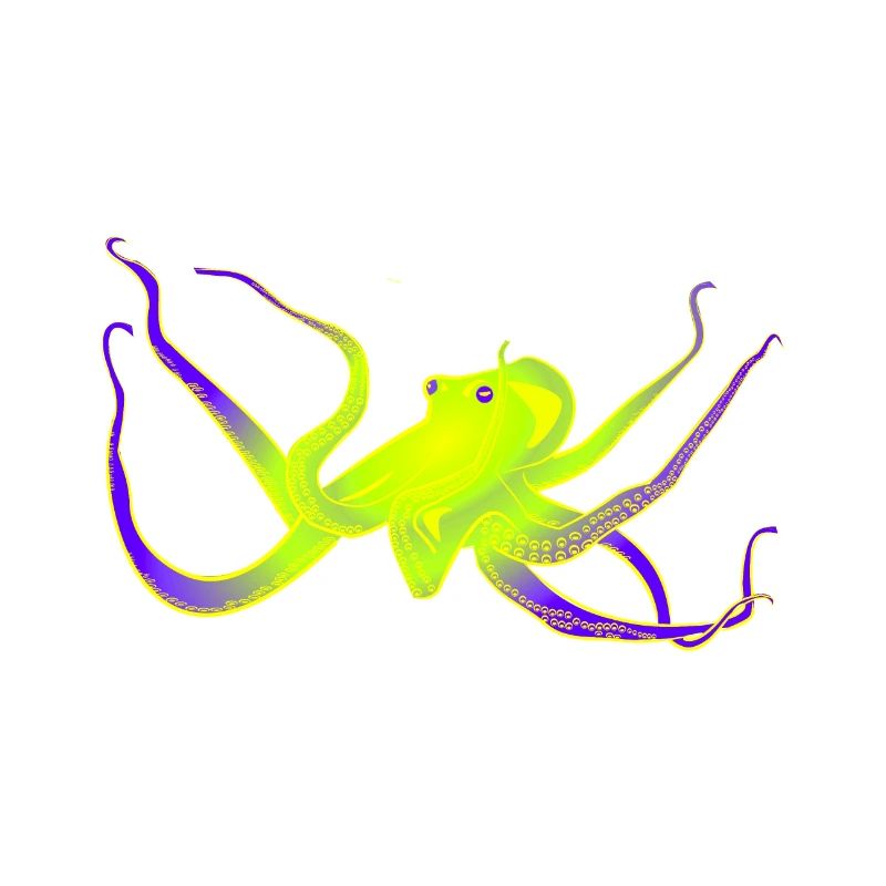 Krake neon