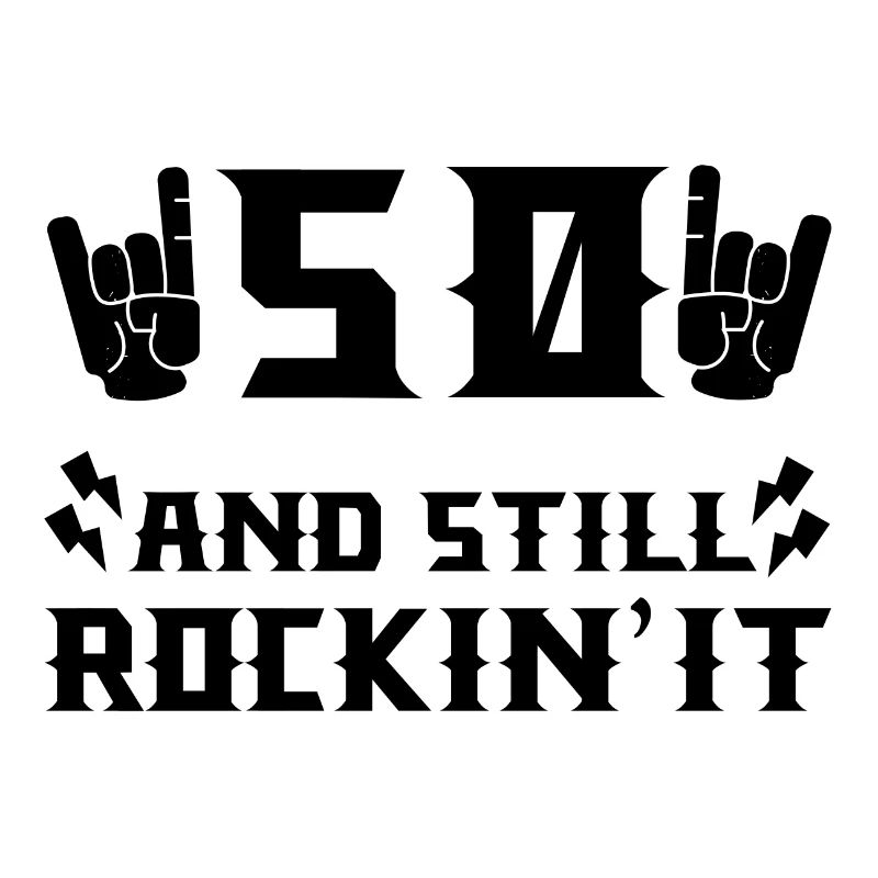 50 Geburtstag Rock