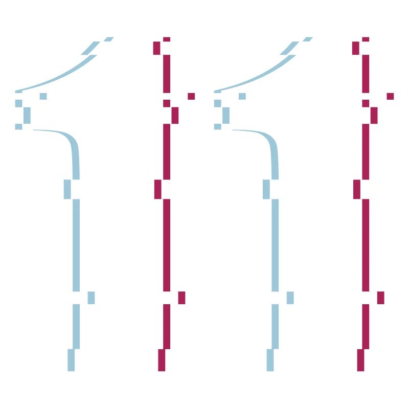 11 Eleven Eleven Number Effect Distorted Number