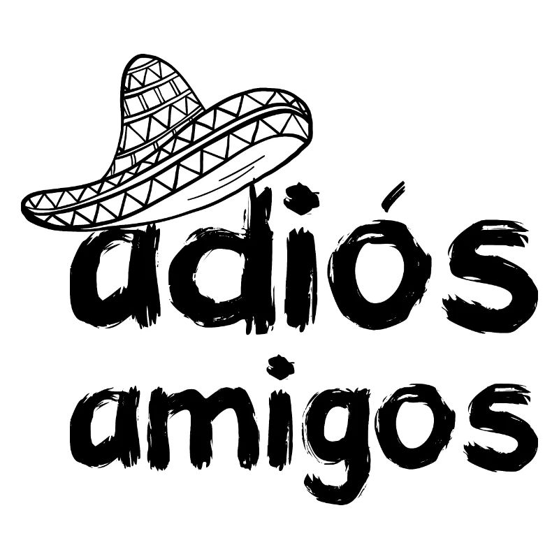 adiós amigos black