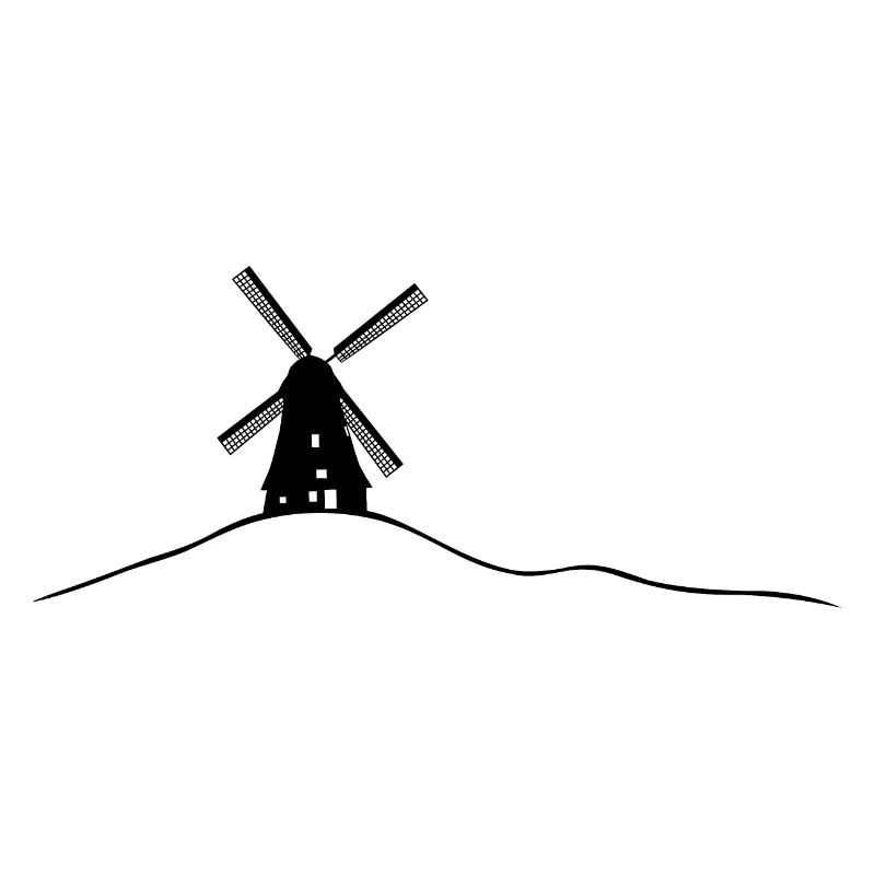 windmill, holland, netherlands windmill landscape