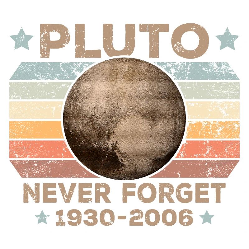 Pluton Never Forget Astronomie