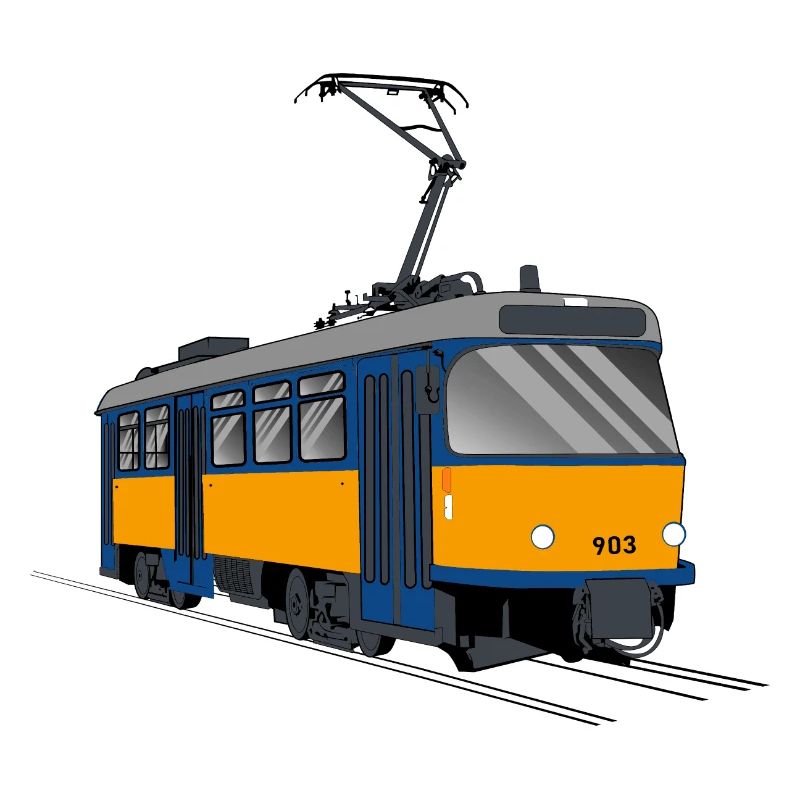 T4D Straßenbahn T4D-MT Strassenbahn Geschenk
