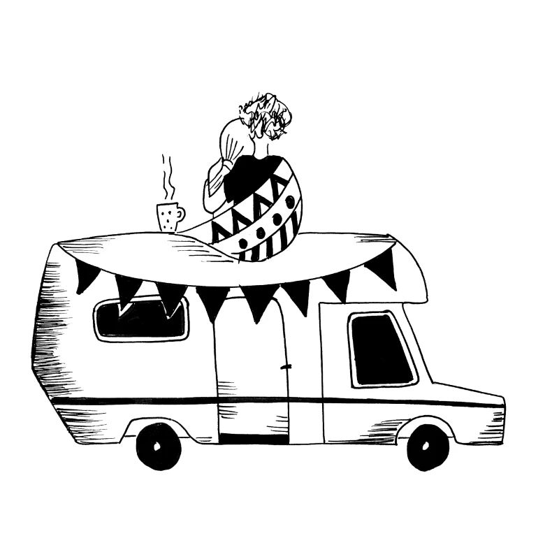 Vacances amour campeur couples