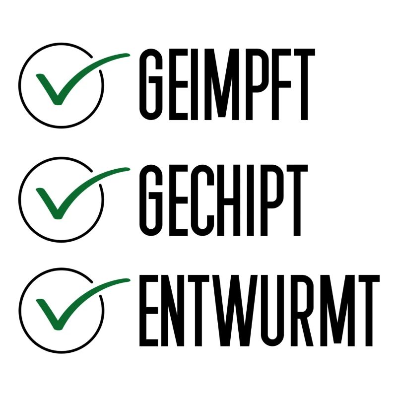 Geimpft Impfe lustig Spruch Geschenk impfen Idee