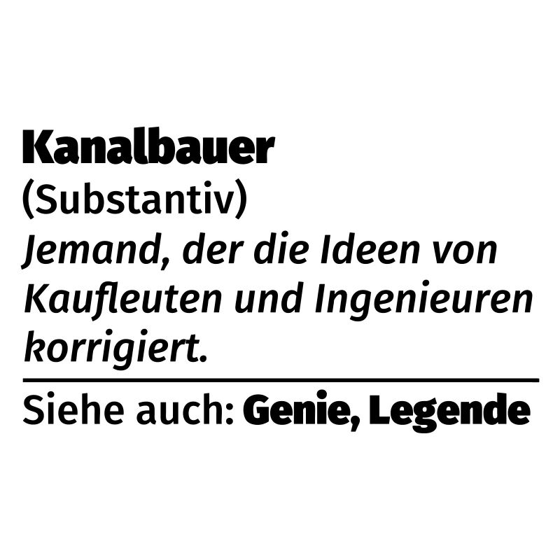 Kanalbauer Definition