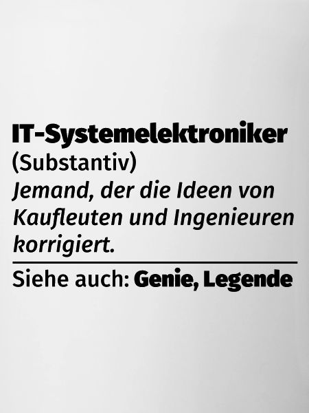 IT-Systemelektroniker Definition
