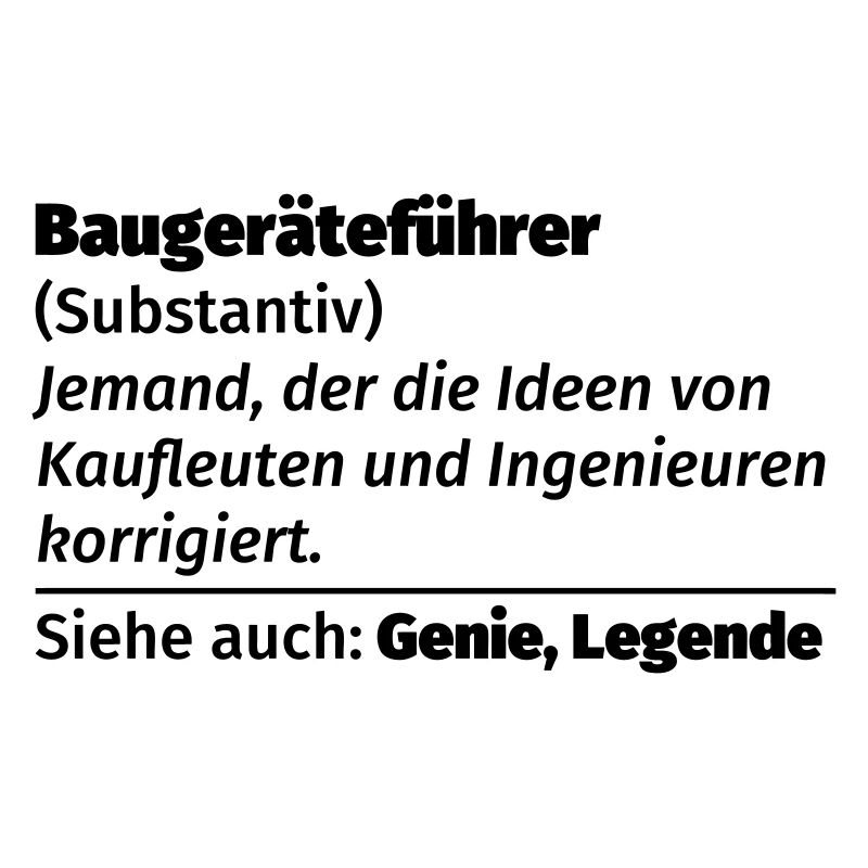 Baugeräteführer Definition