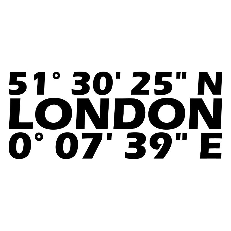Coordonnées de Londres