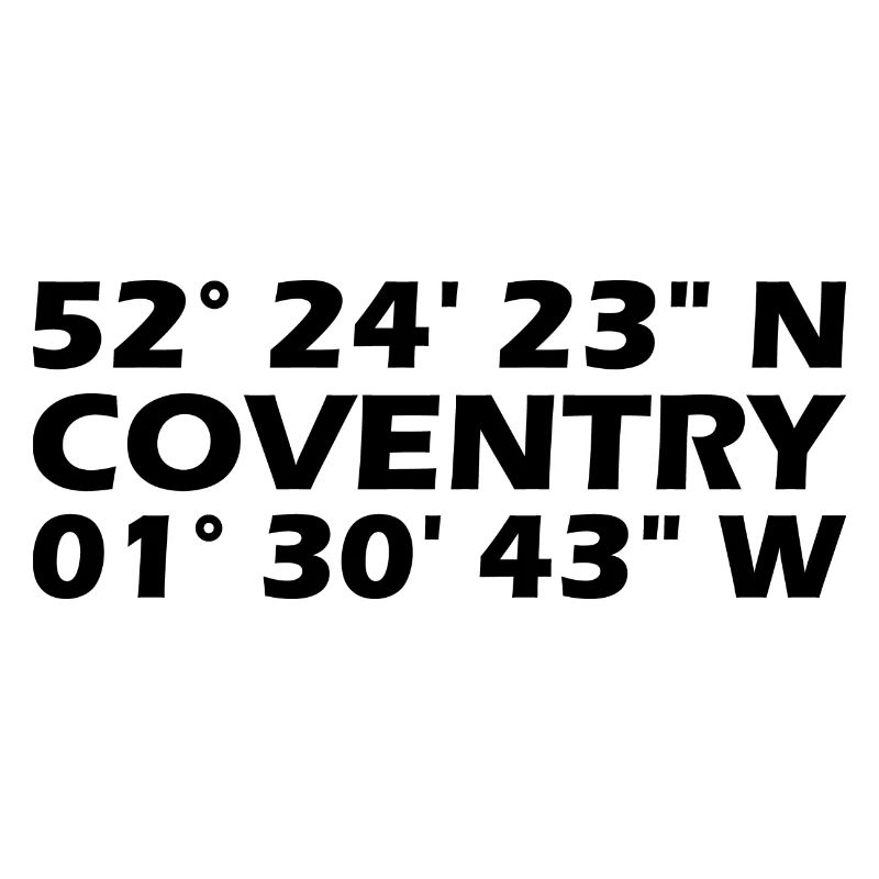 Coventry coordinates