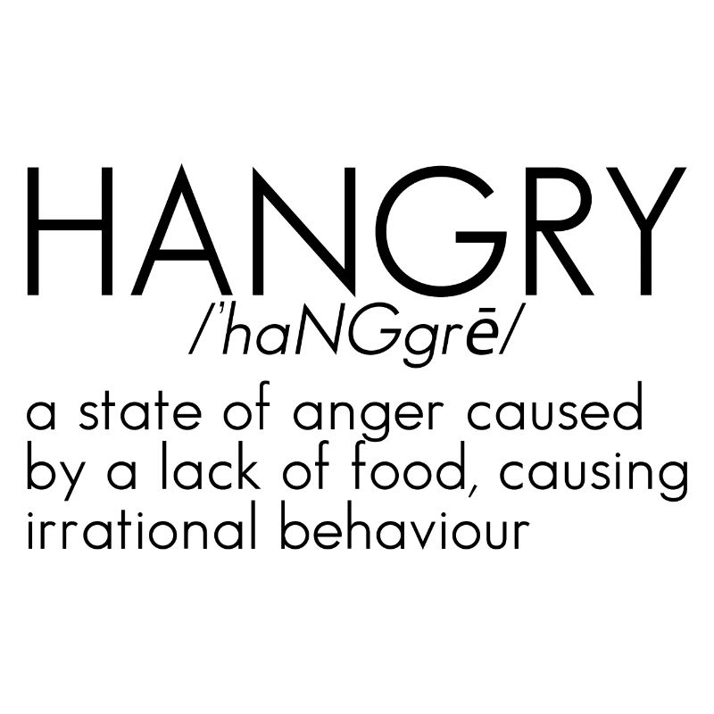 Définition de Hangry 5