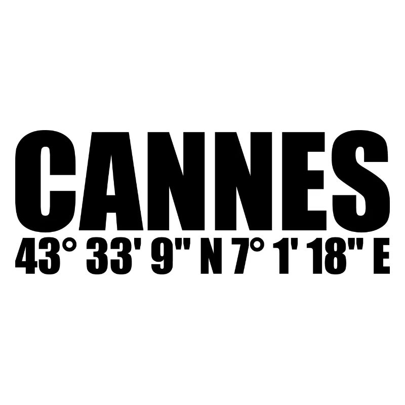 Cannes coordinates