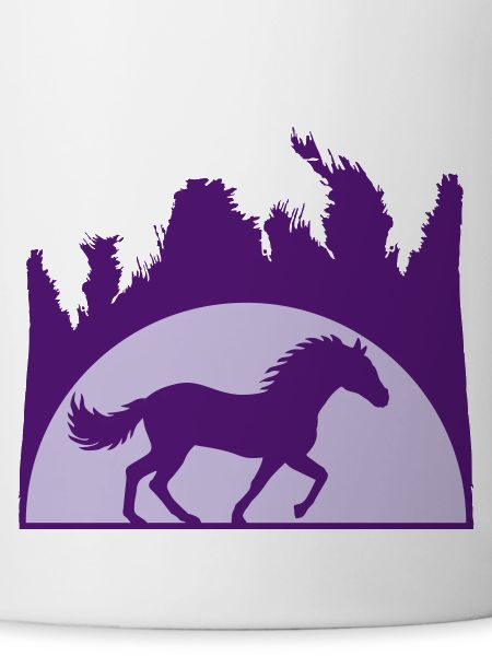Sun Beach Palm Horse