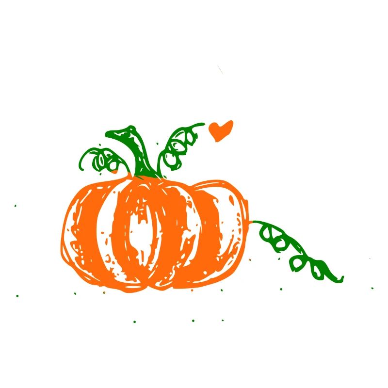 Dessin de citrouille