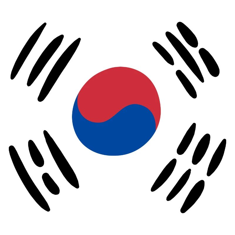 Flagge Koreas