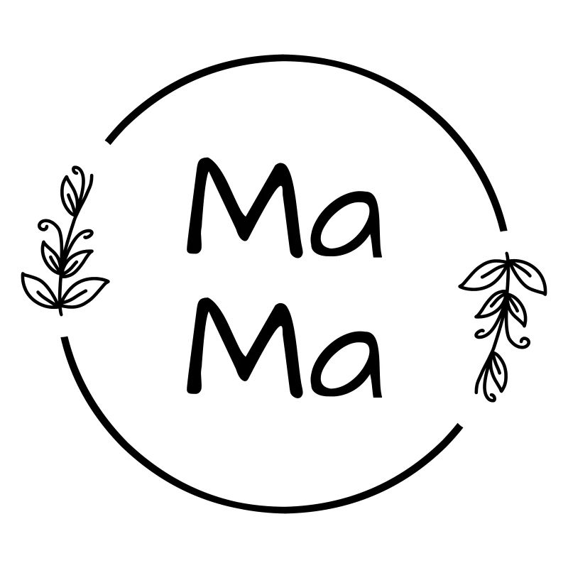 MaMa,Mamadesign im Blumenkranz,Muttertag,Mamazitat