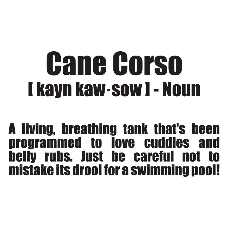 The Cane Corso - Definition from the Duden dictionary