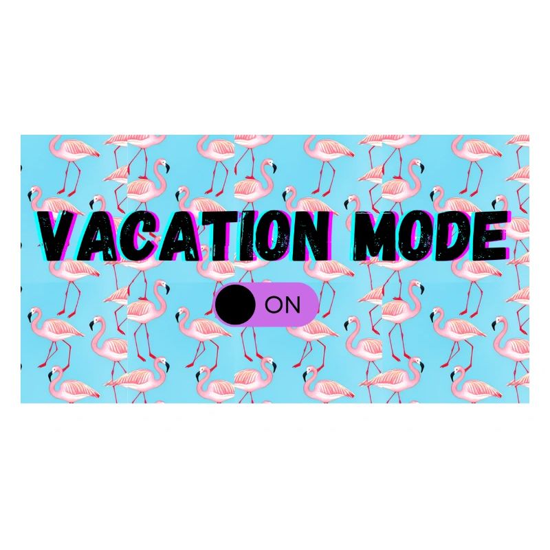 Mode vacances activé