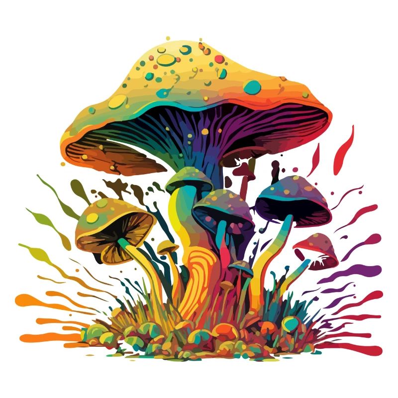 Psychedelischer Pilz