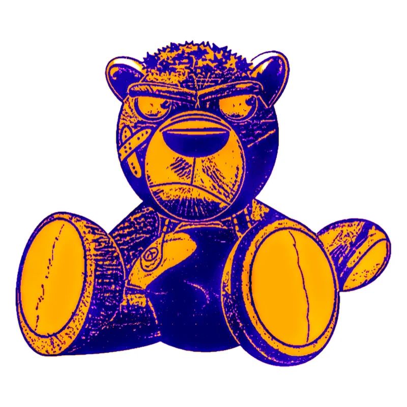 Creepy Teddy Yellow