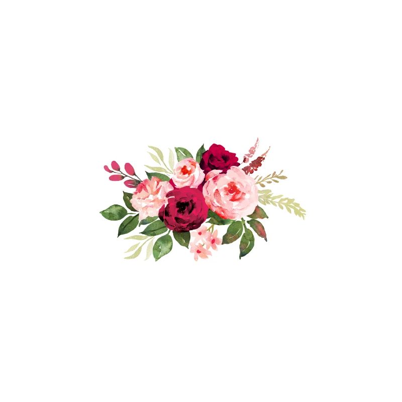 Team La mariée bouquet de fleurs flèche