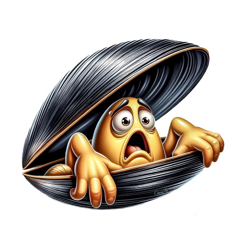 moule apeurée