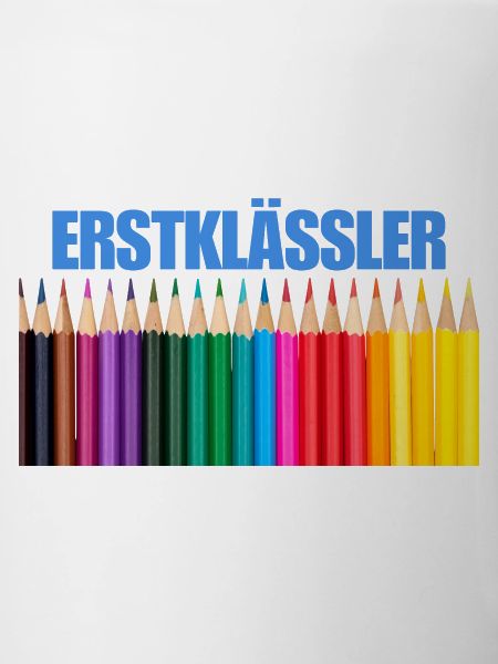 Erstklässler Buntstift Design