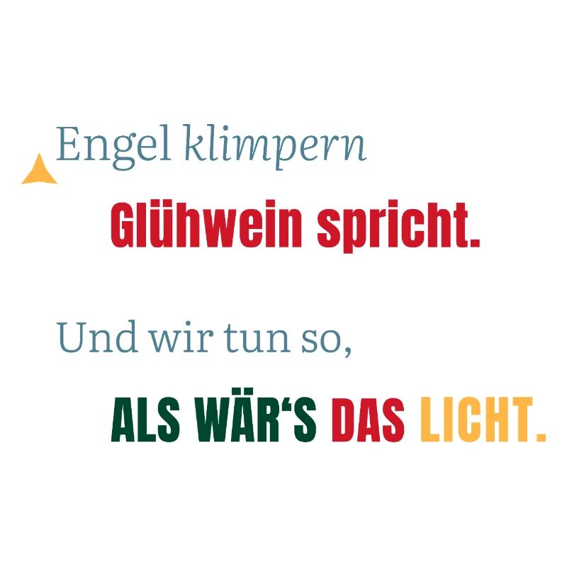 Engel, Glühwein & ein bisschen Licht. (dunkel)