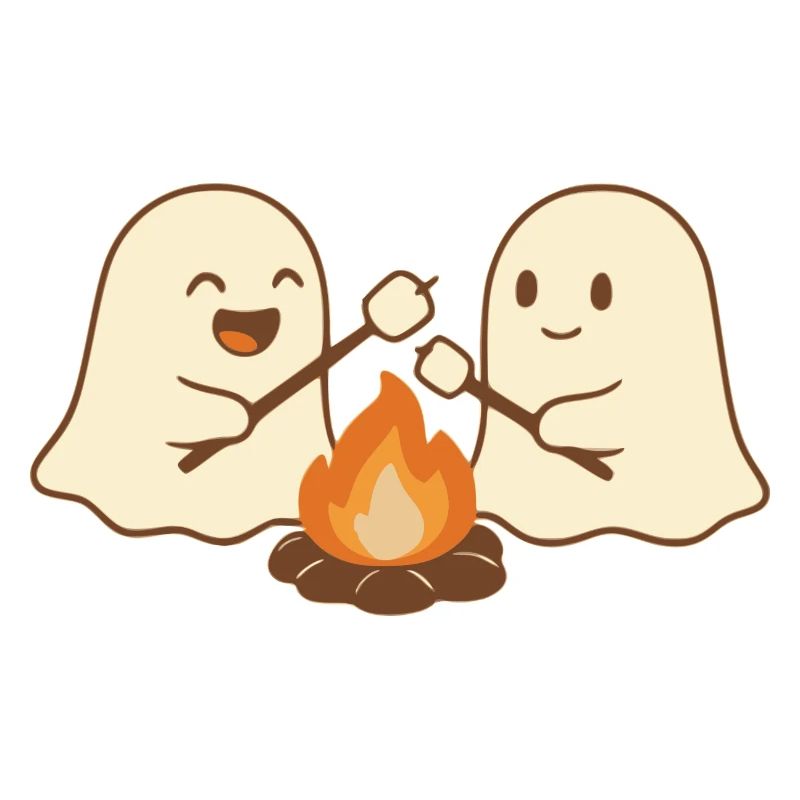 Ghost Fire Camp Halloween