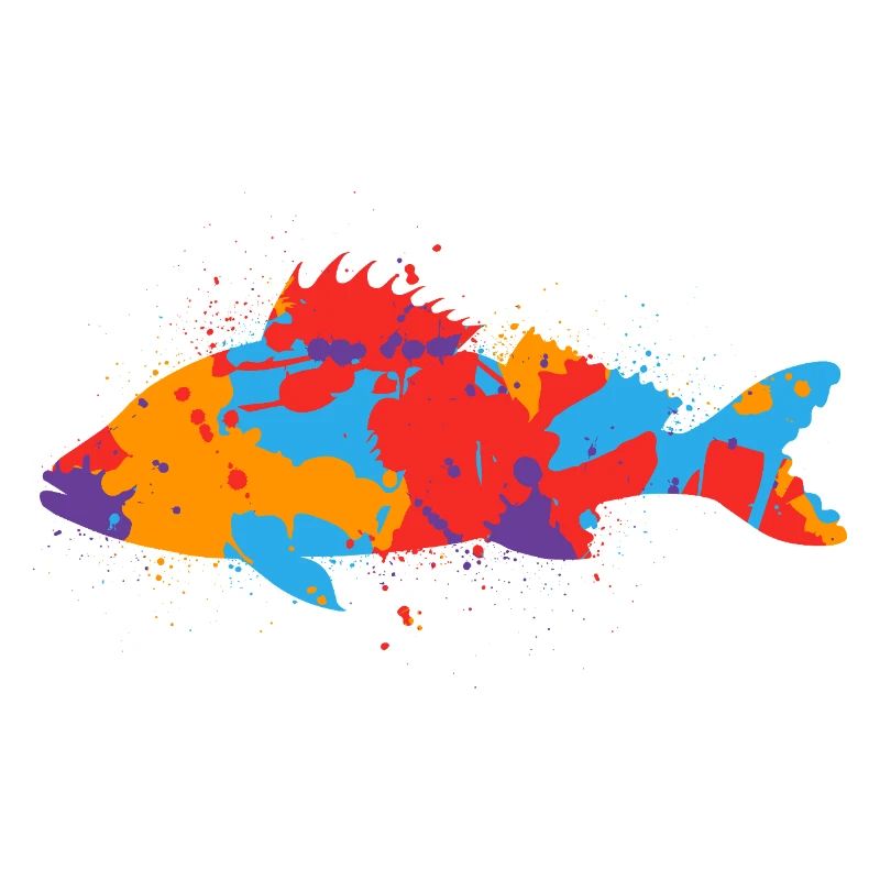 Coloré Perche Pêcheur Design Pêche à la perche Pêche