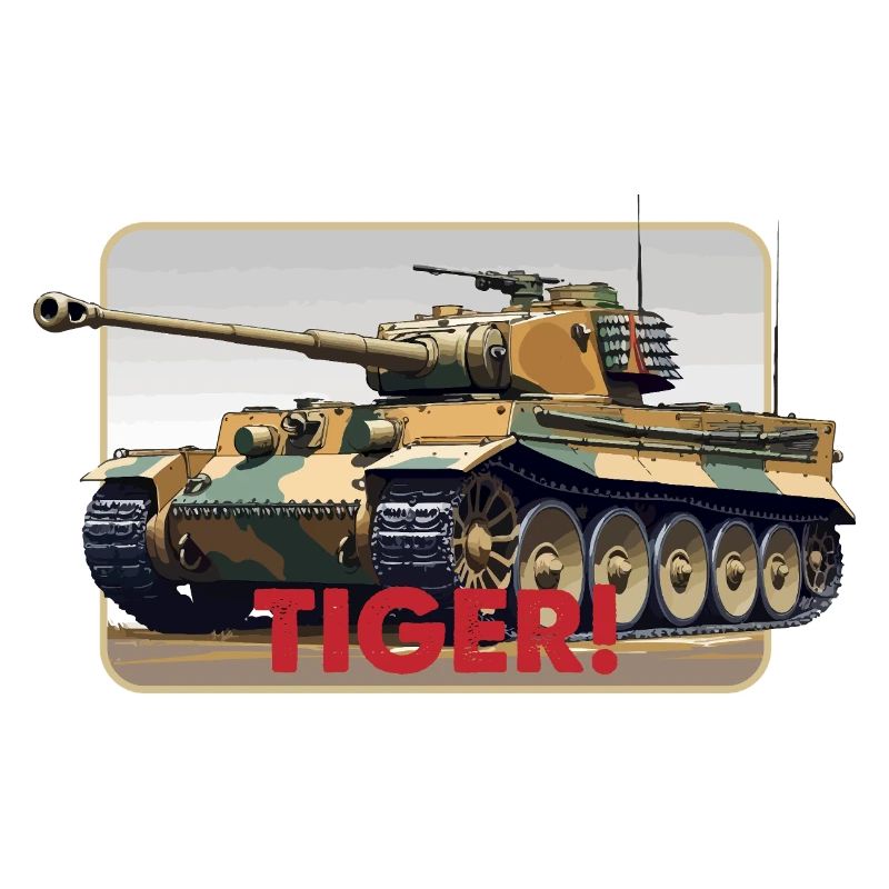 Illustration du char Tiger