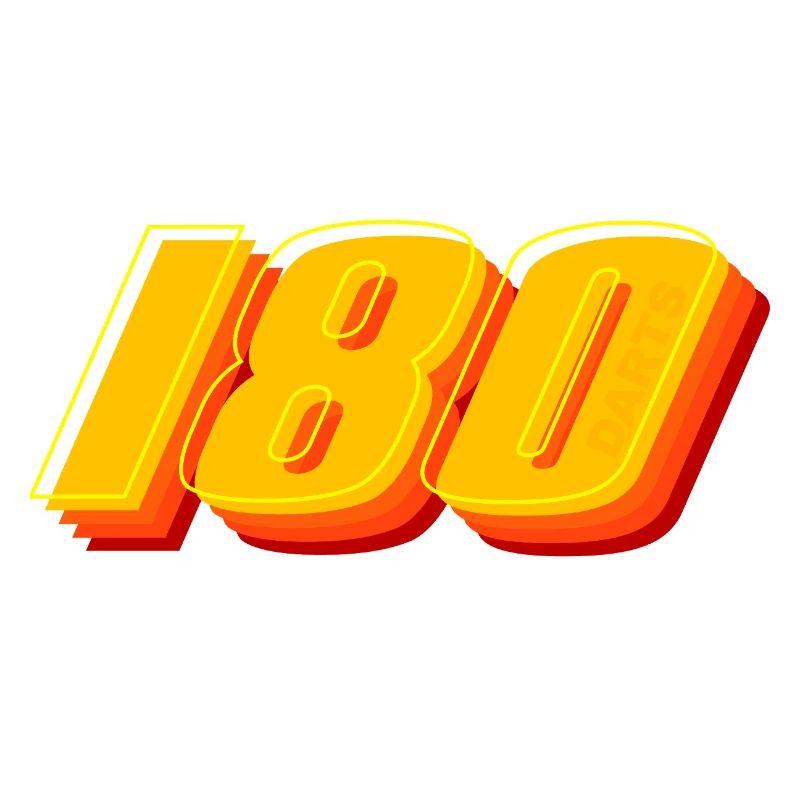 Fléchettes, fléchettes, 180 fléchettes rétro