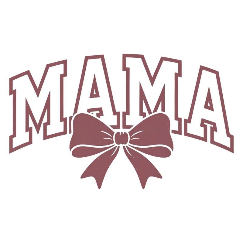 Mama Statement – Élégant design de nœud Mama